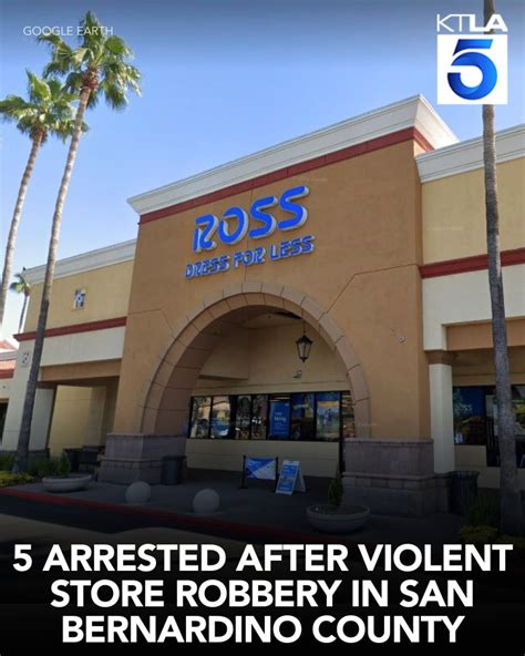 5 arrested after violent store robbery in San Bernardino County